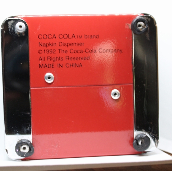 Vintage Coca Cola Napkin Holder - Picture 4 of 5